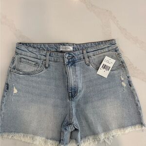 Kut from the Kloth Light Blue Jean Shorts